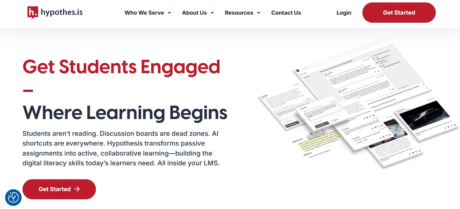 Hypothesis' website