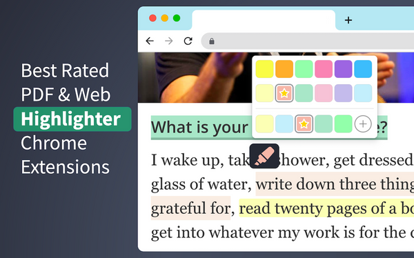 Web highlight Chrome Extentions
