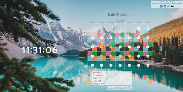 Our own New Tab Chrome Extension — Demo